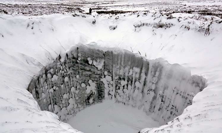 Warnung vor weiteren Kratern in Sibirien ESKP