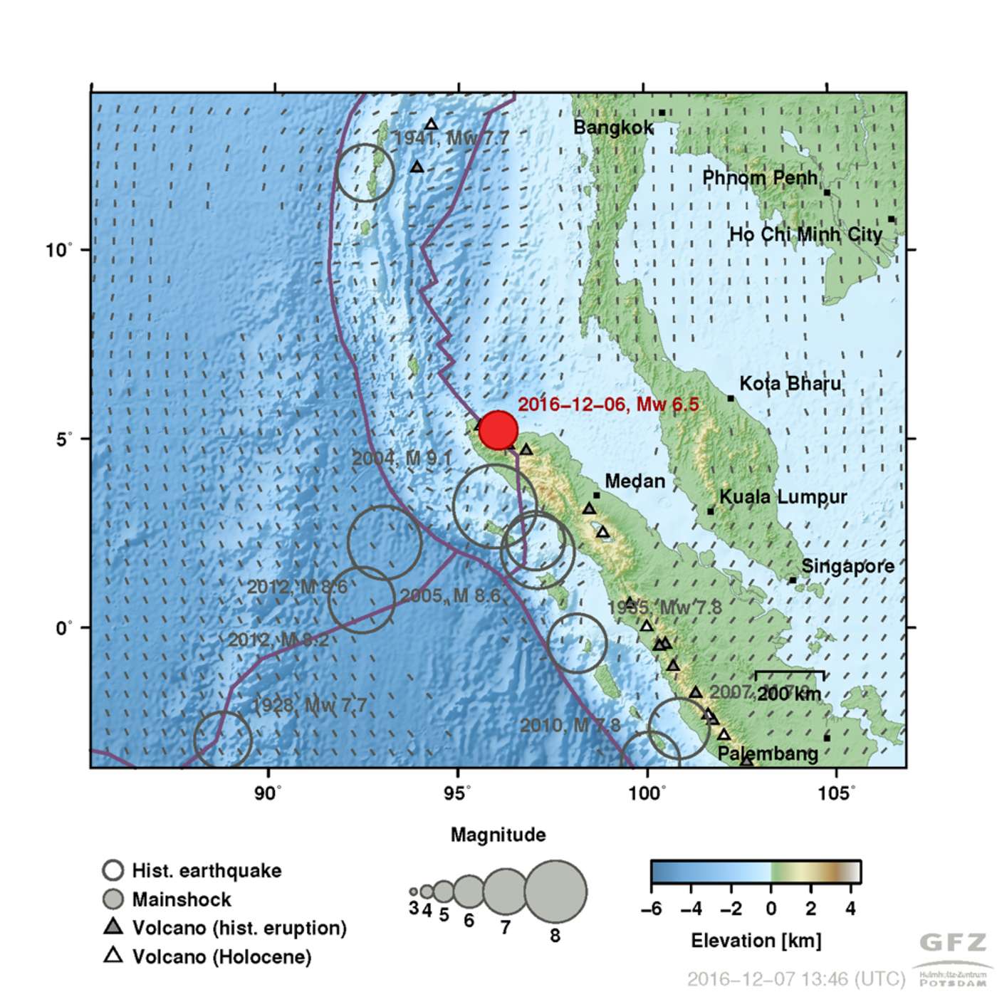 Erdbeben in Indonesien - ESKP