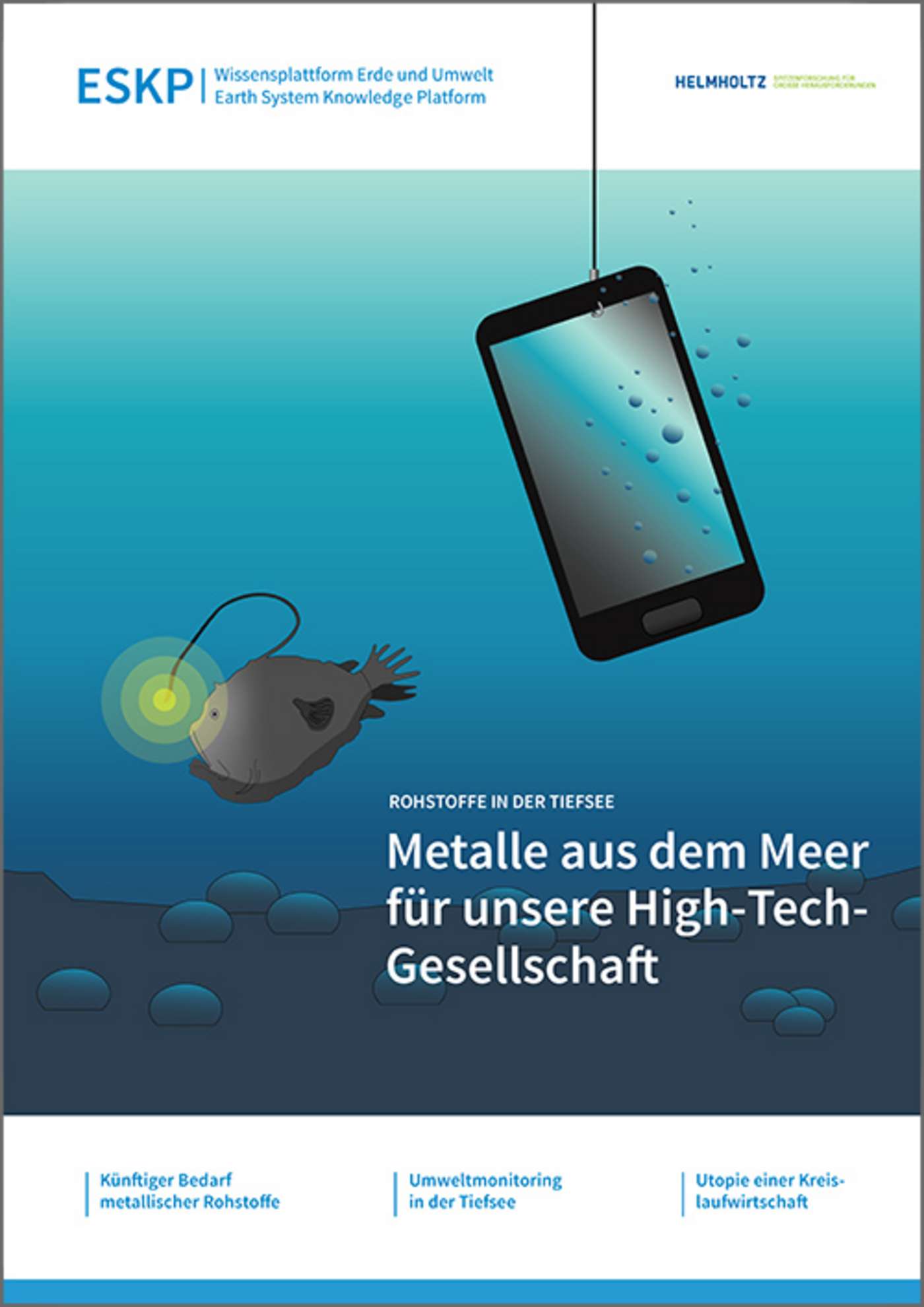 Cover des ESKP-Themenspezials „Rohstoffe in der Tiefsee“