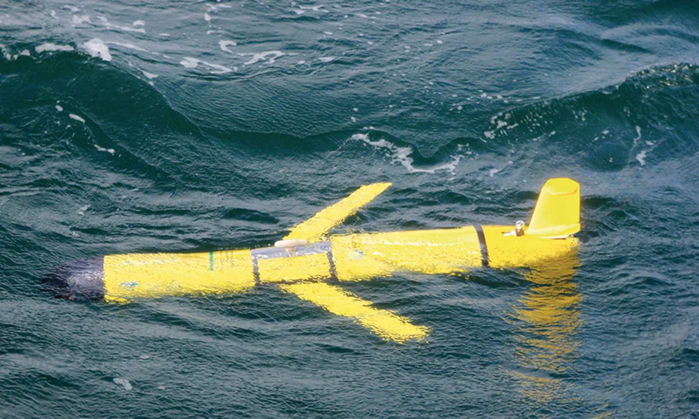 Glider sind autonome Unterwasserfahrzeuge, die selbstständig durch den Ozean kreuzen. 