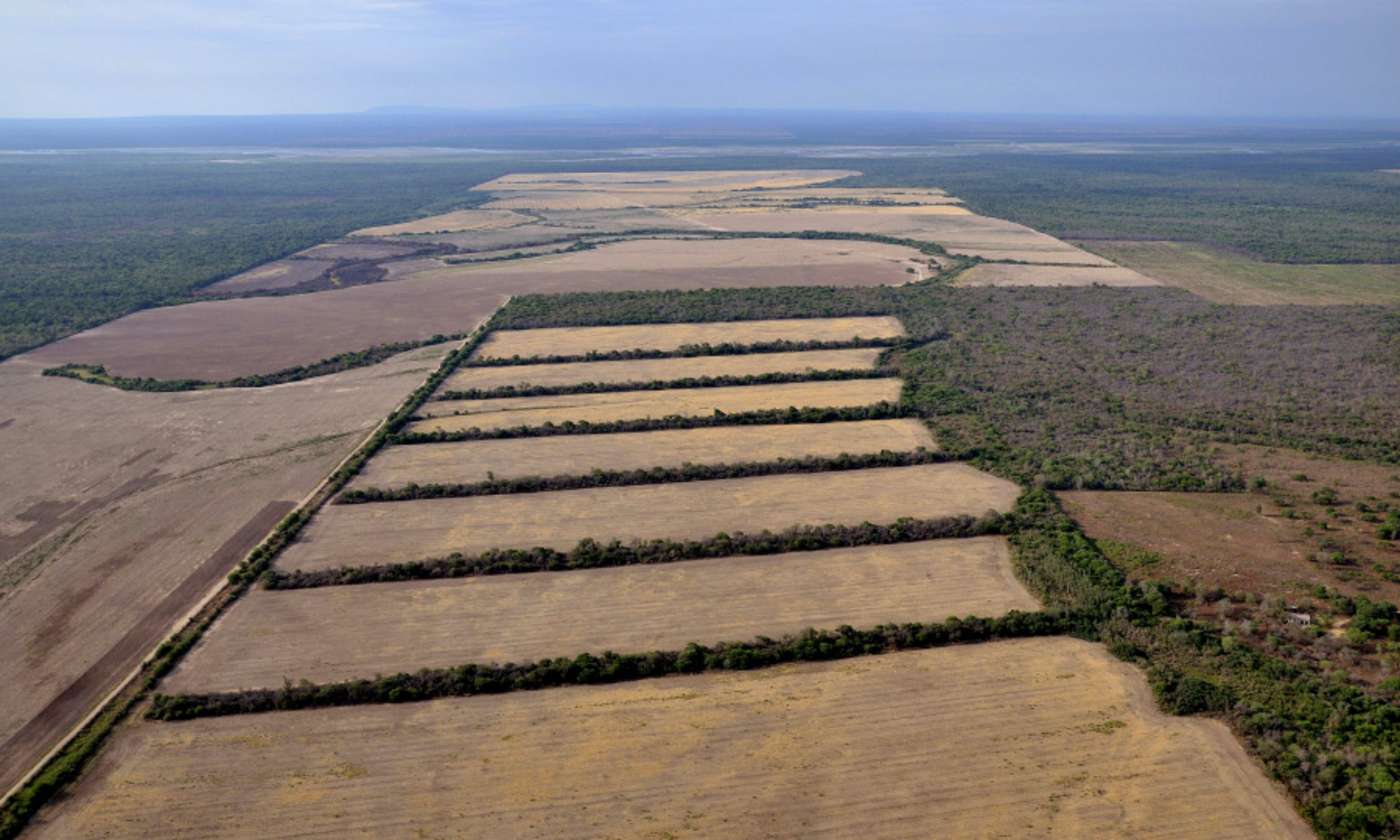 Luftbildaufnahme Landschaft