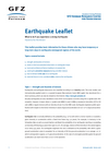 Earthquake Leaflet