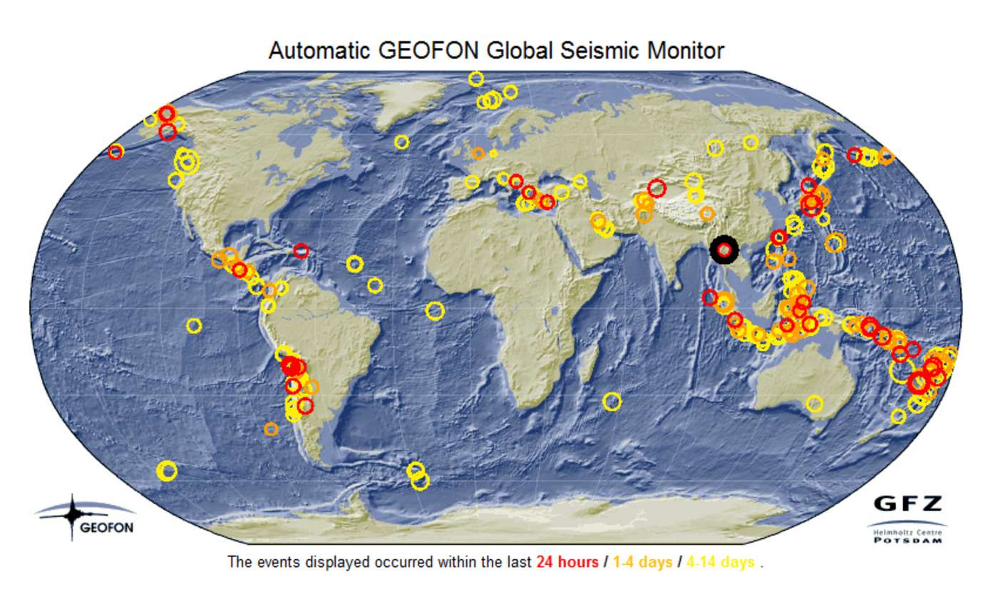 Землетрясение карта землетрясений реальном. Карта землетрясений в мире. Карта зон сейсмической активности. Зоны сейсмической активности на земле.