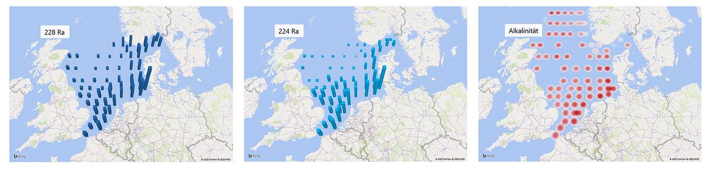 3 Karten der Nordsee