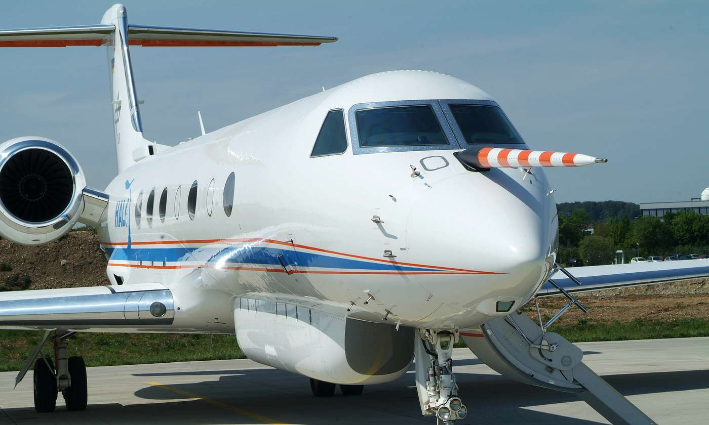 Mit dem Forschungsflugzeug HALO (High Altitude and Long Range Research Aircraft) wurden umfangreiche Messungen in der Atmosphäre durchgeführt. 