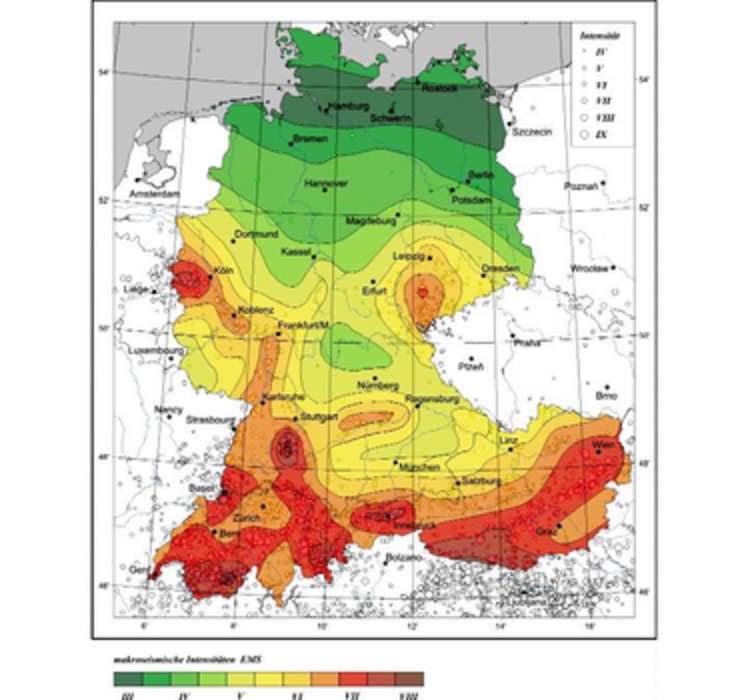 Erdbebengefährdung in Deutschland