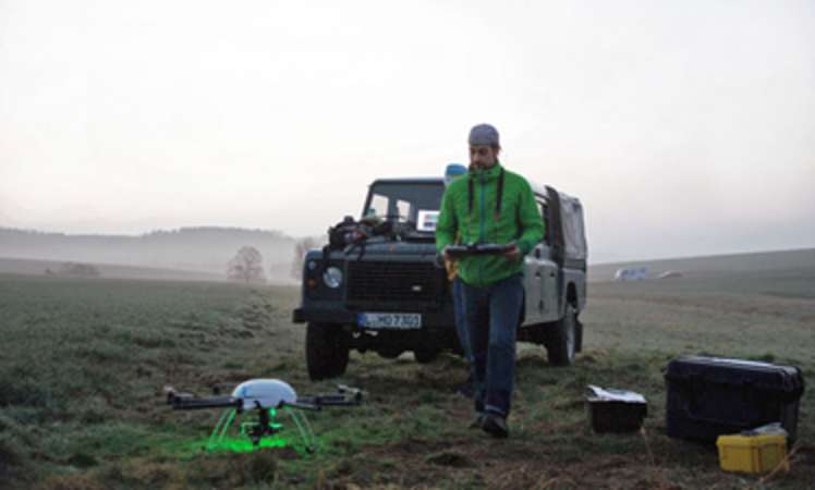 Vorerkundung aus der Luft