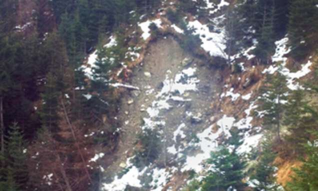 Frühwarnsystem gegen Hanginstabilität