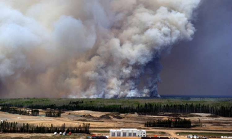 Verheerende Waldbrände in Kanada